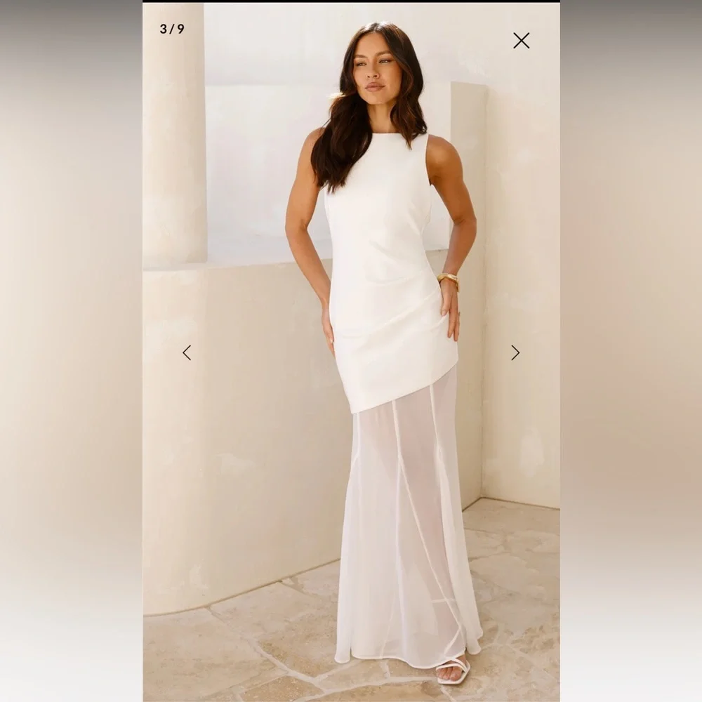 Hello Molly MODERN ART MAXI DRESS - Picture 3 of 9